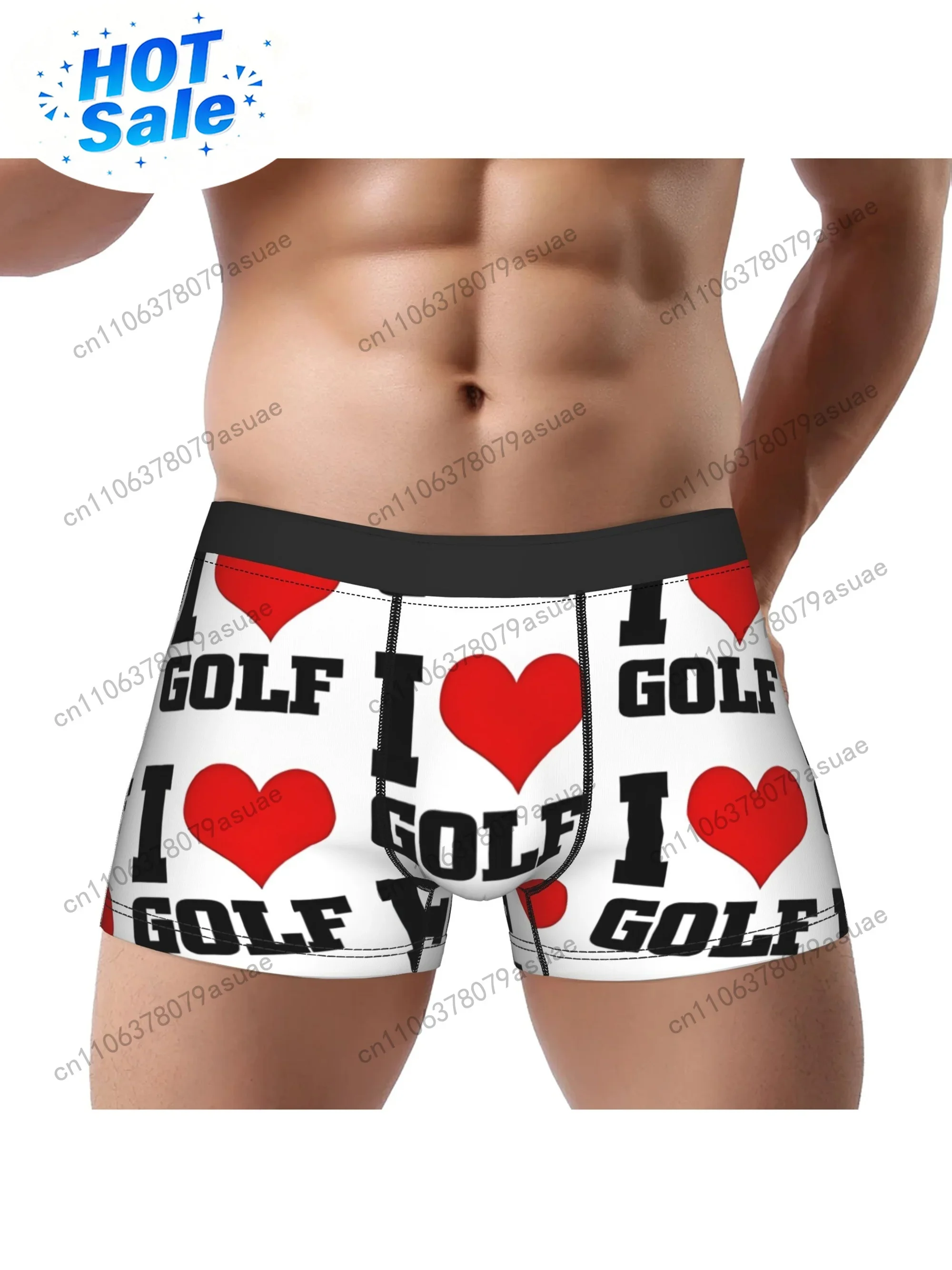 Quick Dry Underwear - 1pc Men'S Golf Underwear - Breathable