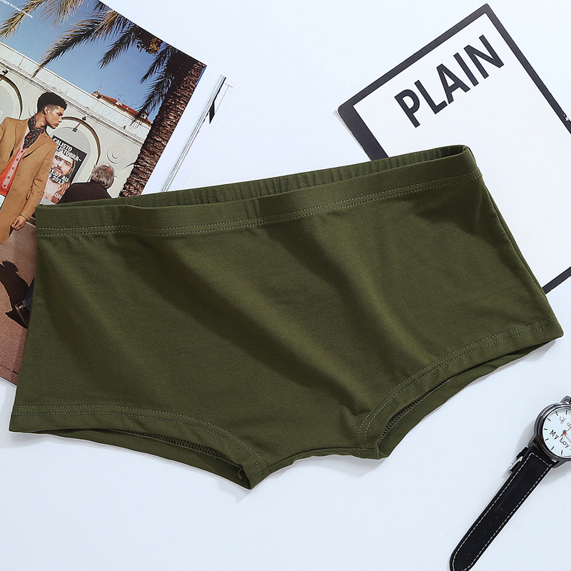 Boxer Brief Pack Cotton - Men Underwear Boxer Cueca Male Panties