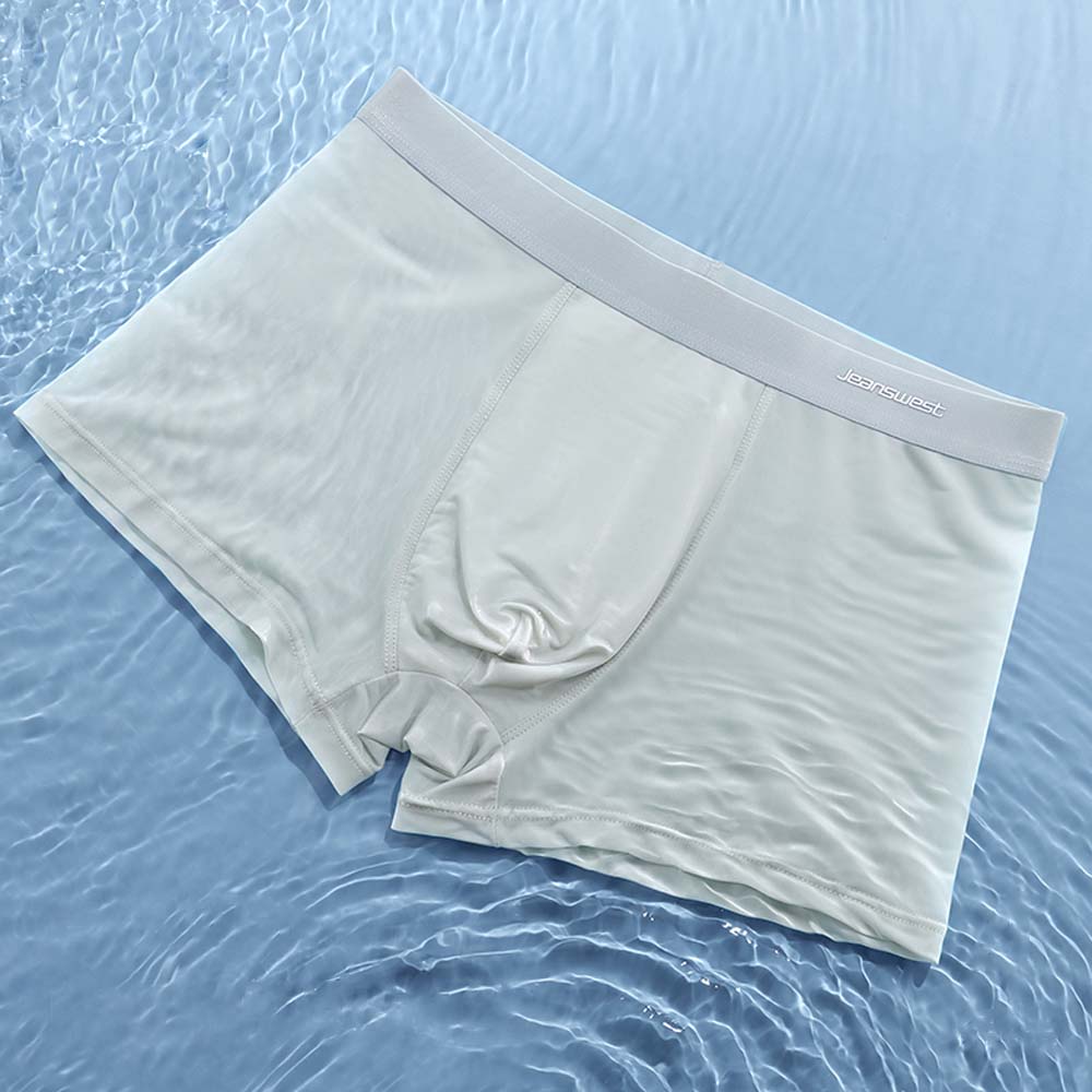 4Pcs Man Panties Quick-Dry Ice - Pouch Boxer Pouch 评论和价格