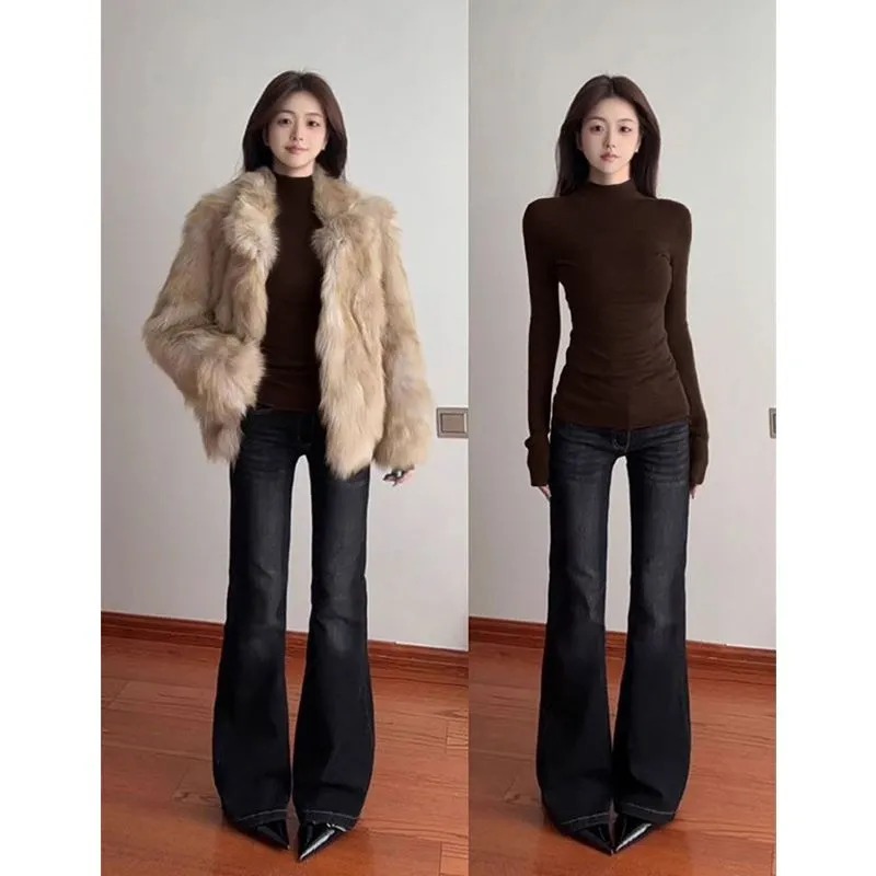 Women Slim Mock Neck Base Laye - Base Layer Top 评论和价格