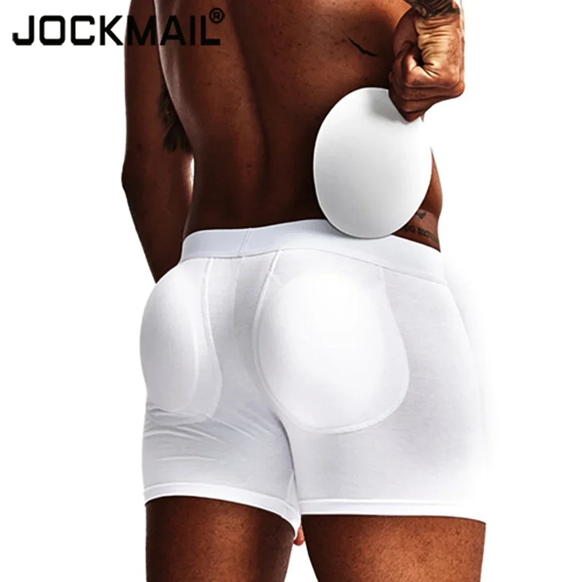 Men Comfortable Cotton Butt Li - Boxer Brief Pack Cotton 评论和价格